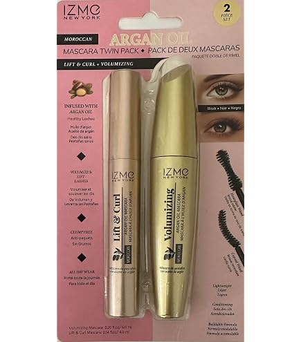 Amazon.com : IZME New York ARGAN OIL MASCARA VOLUMIZING & LIFT