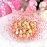 ASTARON Valentine's Wax Paper Sheets 100 Pcs 25x35 cm Heart Patterns view 5