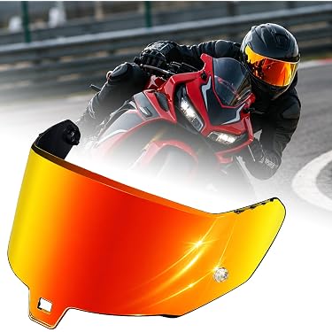 amazon primeamber colored face shield for motorcycle helmet Best Sellers: Best Powersports Shields bucket-hometown Trek of CLT - Style:Carbon you can confidently take