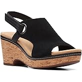 Clarks womens Conptemporary Wedge Wedge Sandal