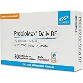 XYMOGEN ProbioMax Daily 30B - Vegetarian, Dairy & Gluten Free Probiotics for Digestive Health - Women's & Men's Probiotic Nutritional Supplements - Formerly ProbioMax Daily DF (30 Capsules)