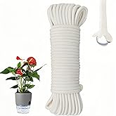 4mm Self Watering Wick Cord for Vacation,32 Feet Potted Waterer Rope, DIY Automatic Watering Device, System Potted Plant Sitt