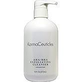KarmaCeuticles AHA BHA Exfoliating Cleanser 16Oz -