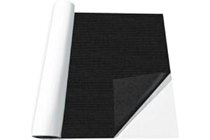 Marine Carpet 2.2 ft. x 20 ft Waterproof Carpet(Black)