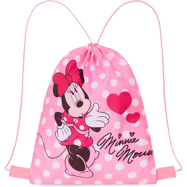 Amazon.com: Disney Mickey and Minnie Mouse Drawstring  display picture 1