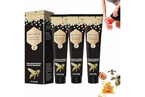 TPTAL Beevenom Zealand Bee Venom Professional Gel,Bee Venom Cream New Zealand,Propolis Professional Gel Joint Cream,Soothing Provides for Neck,Waist,Back Hand Feet and Leg (3PCS)