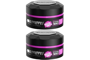 Gummy Fonex Professional Gloss Extra Hold Hair Styling Wax 150ml (Pack of 2)
