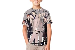 IAOHUI ONE Piece Boys Girls T-Shirt 3D Graphic Short Sleeve Printed Tee Shirt Tops for Kids Teens 6-14 Years