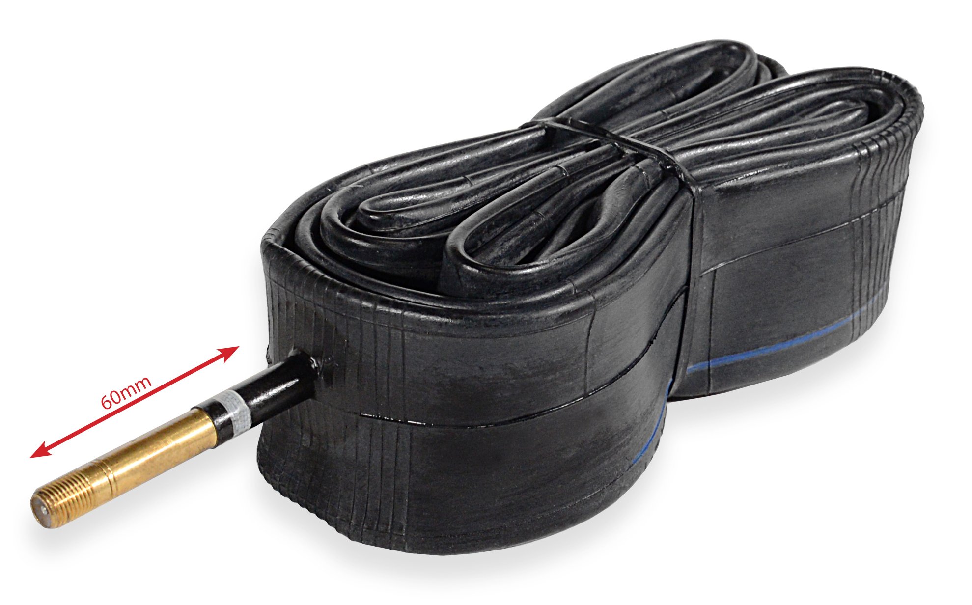 Kent 60mm Schrader Valve Bicycle Inner Tube, 27.5 X 1.95/2.125