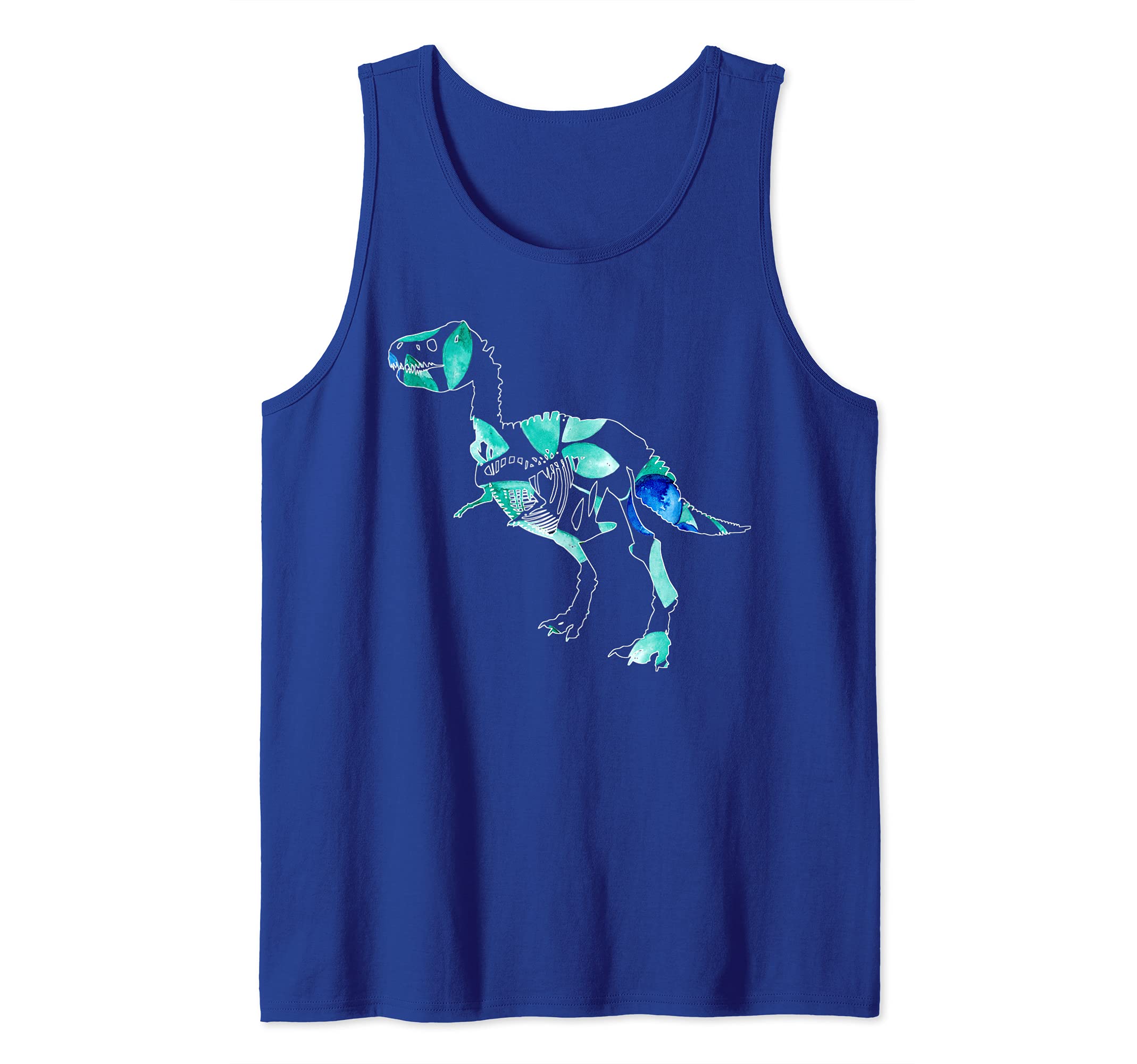 Tyrannosaurus Rex Animal T-Rex Creepy Dinosaur Tank Top