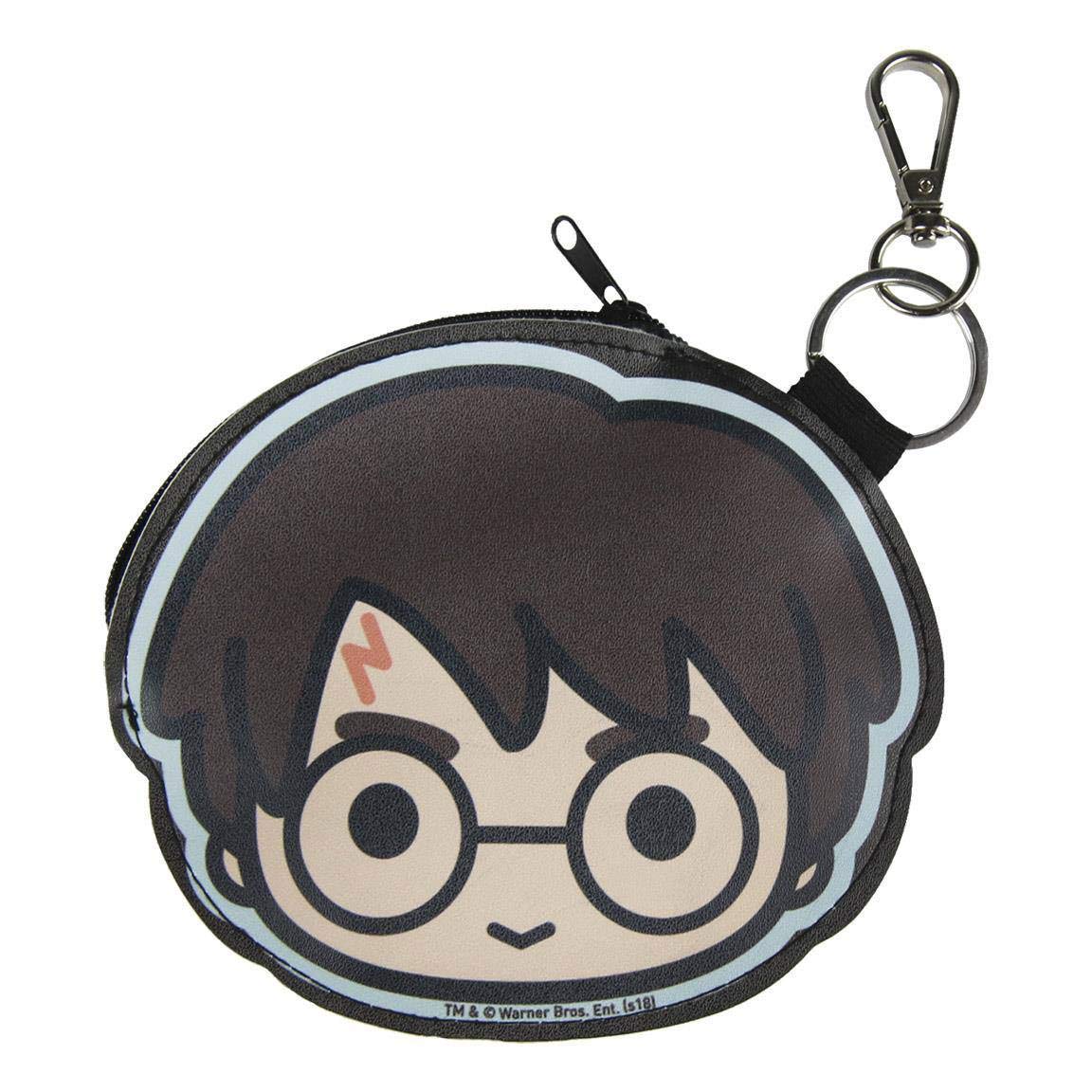 Cerdá Llavero Monedero Harry Potter Casual Daypack, 11 cm, Black (negro)