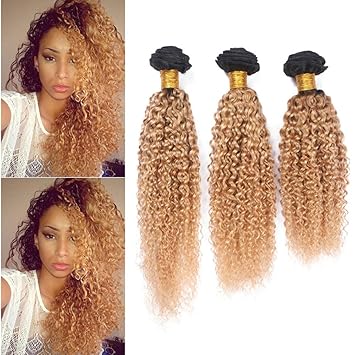 Amazon Com Vaovos Hair Brazilian Virgin Human Hair 1b 27 Honey