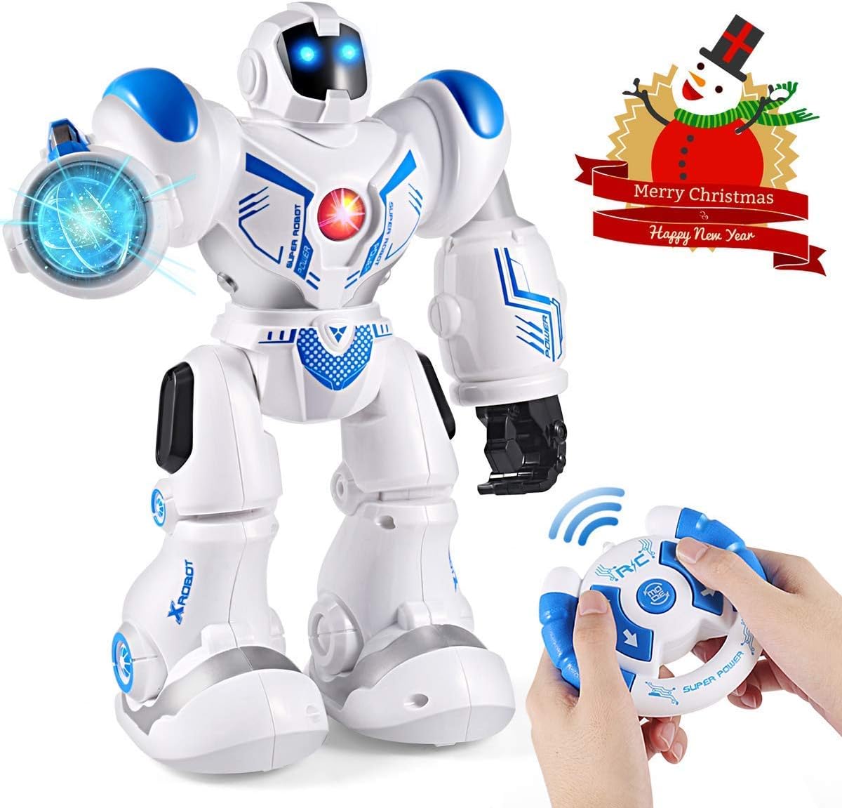 DAPRIL FitMaker Smart RC Robot Toys Remote Control Robots Smart Programmable Robotics with Five Modes for Kids Present