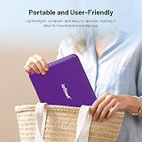 ieGeek 12.5" Portable DVD Player with 10.5" Swivel Screen Purple view 7