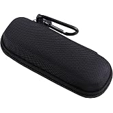 JINMEI Hard EVA Carrying Case Compatible with OLIGHT Arkfeld/Arkfeld Pro Flat Flashlight Dual Light Source EDC Lights case(Only Case).