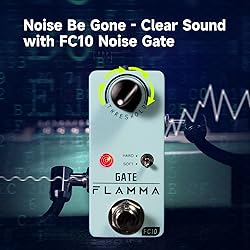 FLAMMA Noise Gate Pedal FC10 Noise Killer Guitar