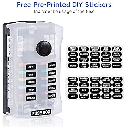 300A 12 Way Blade Fuse Block, Waterproof 12