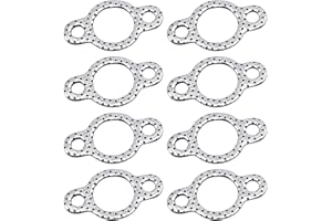 ACYOYAVA 8 Pcs 24 041 49-S Exhaust Manifold Gasket Replacement | Compatible with Kohler CH Series, CV Series, ECH Series, KT Series Engines