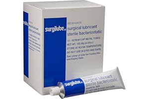 Surgilube Lubricating Jelly - Sterile - 4.25 oz tube - Box of 12