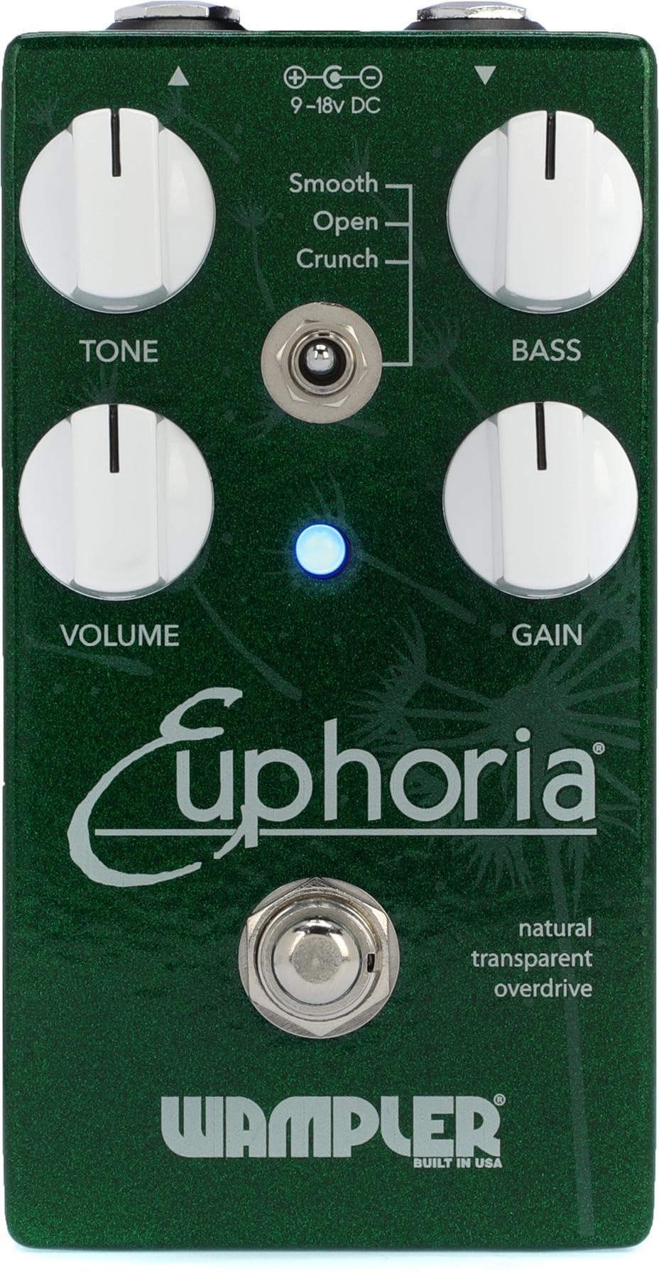 Wampler Euphoria V2 Natural Transparent Overdrive
