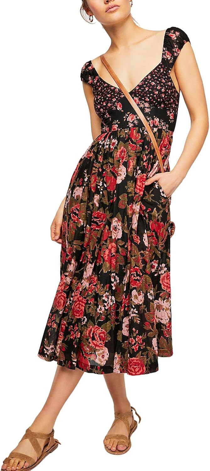 free people midi dress
