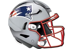 FAN CREATIONS NFL New England Patriots Unisex New England Patriots Authentic Helmet, Team Color, 12 inch