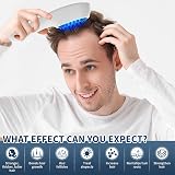 iKeener Red Blue Light Therapy Hair Growth Comb Portable Hair Loss Prevent view 4