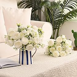 MARTINE MALL 2 Packs Peonies Artificial