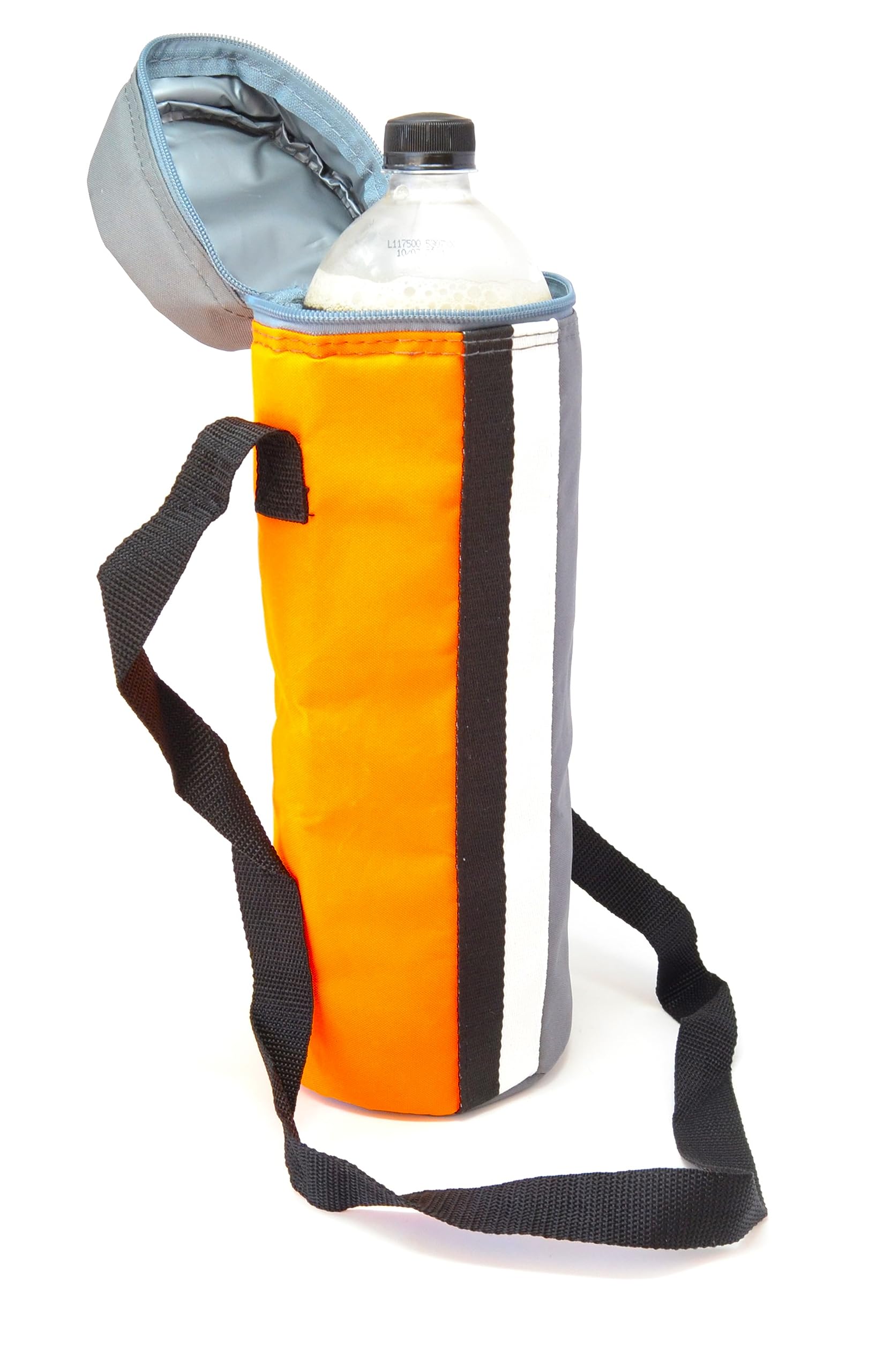 4L Total Hidalgo 2LTR 2 Litre Bottles XXL Flexible Portable Cooler for Beach Camping Thermal Bag Camping Cooler Fabric Like Denim