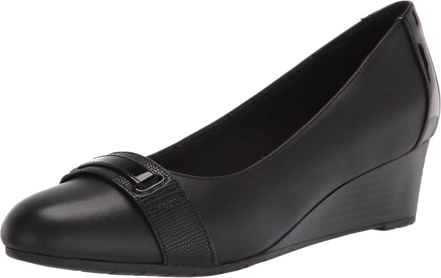 clarks wedge loafers