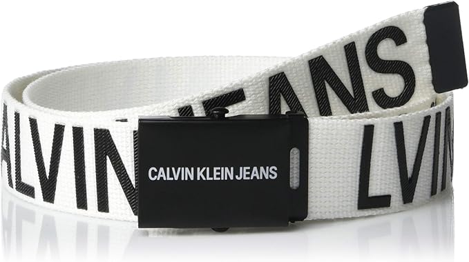calvin klein webbing belt