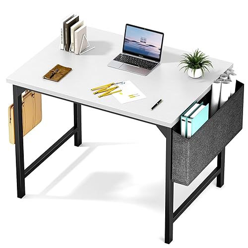 Sweetcrispy Computer Desk 32 Inch Small Office Writing Work
