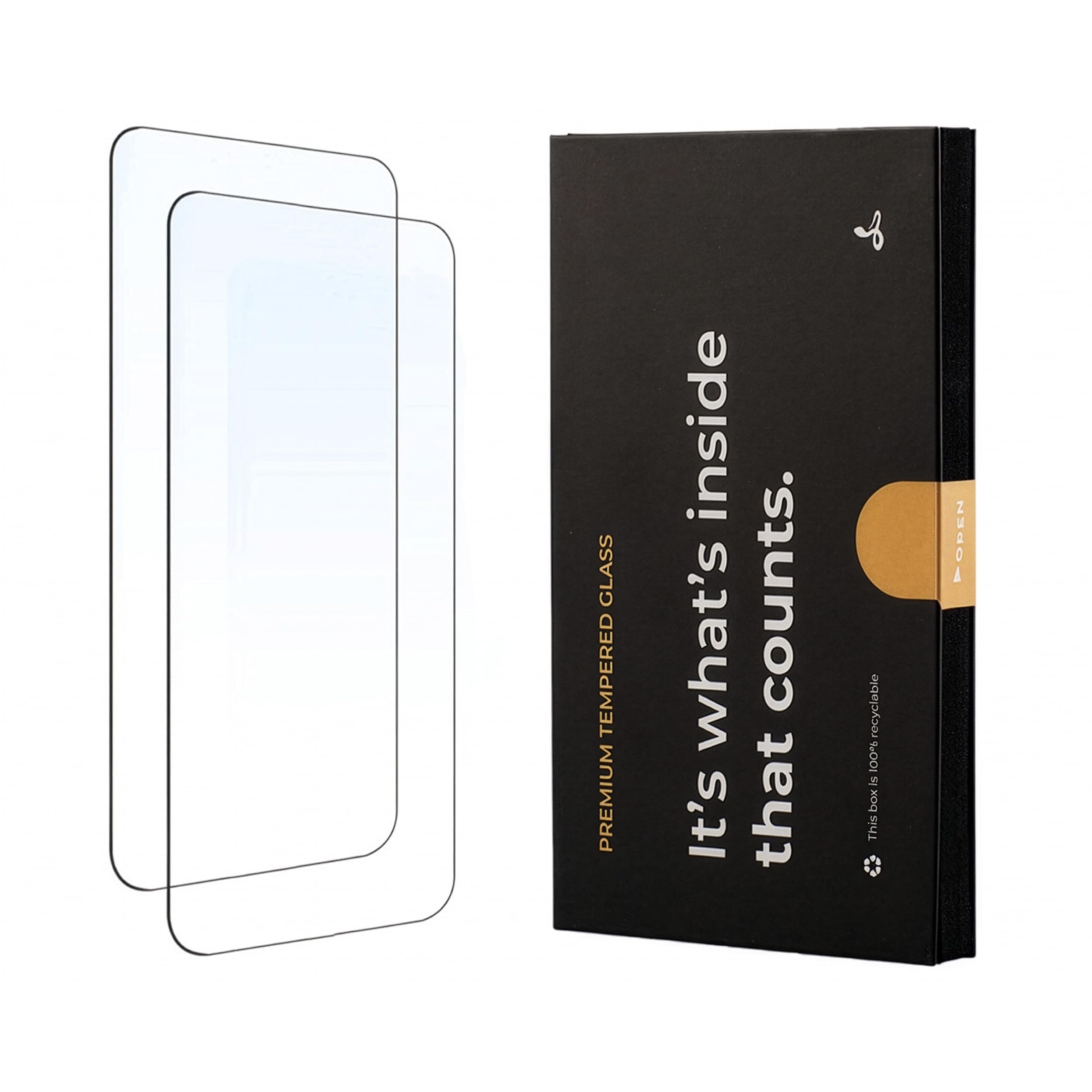 Snakehive Tempered Glass Screen Protector for iPhone 12 Pro Max | Premium Mobile Phone Screen Protectors | Impact-Protection Anti-Shatter Anti-Scratch Easy Bubble Free Installation - Pack of 1