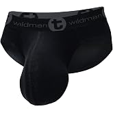 Wildmant Cotton Monster Cock Brief Black
