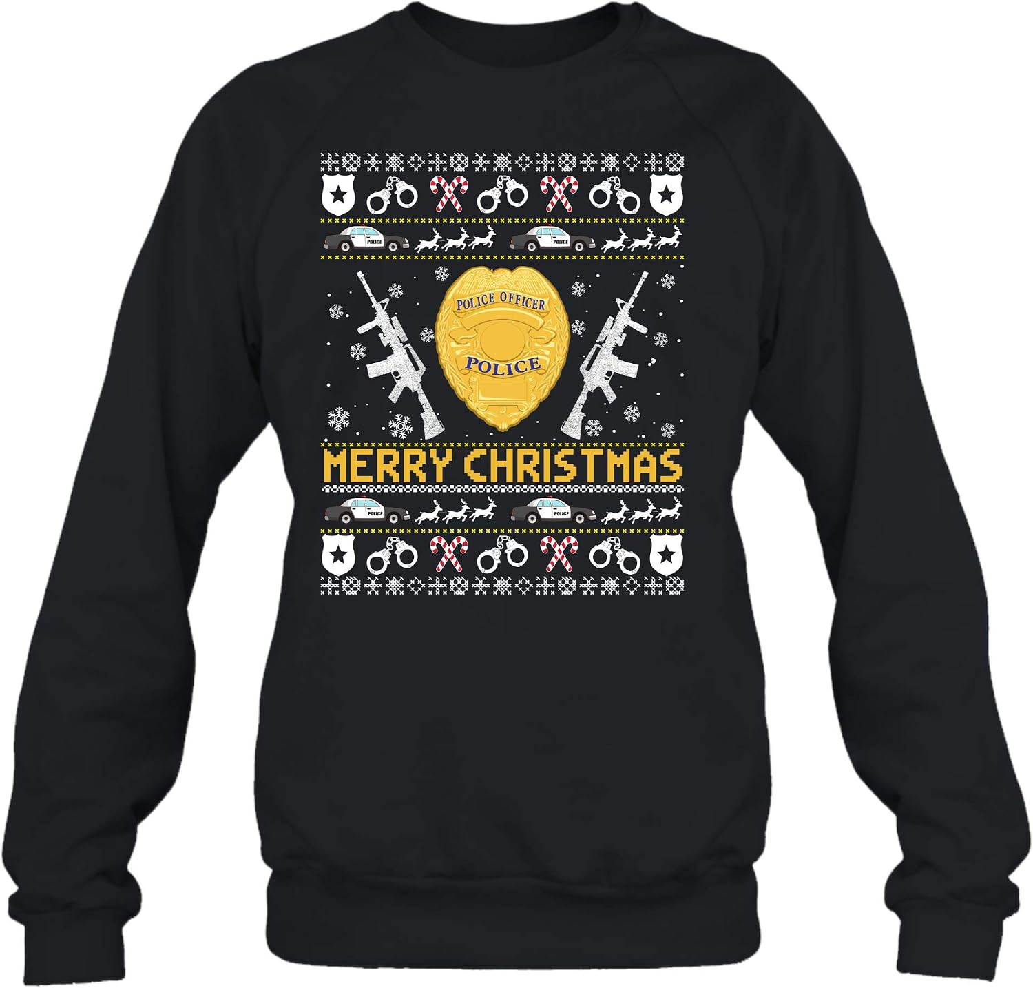 sheriff ugly christmas sweater