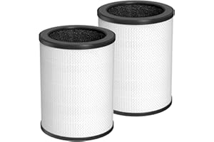 Genuine Cobectal ZQA-6000A Replacement Filter Cartridge, H14 True HEPA Filter, 3-Layer High-Efficiency Filtration (2 Pack)