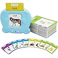 MAYAPHILOS Italian and English Talking Flash Cards, Pocket Speech for Learn Italian, Italian Language Learning Audible Talking Flashcards Toddlers' Sensory Preschool Educational Birthday Gifts