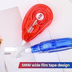 Vobou White Correction Tape, Easy To Use Applicator