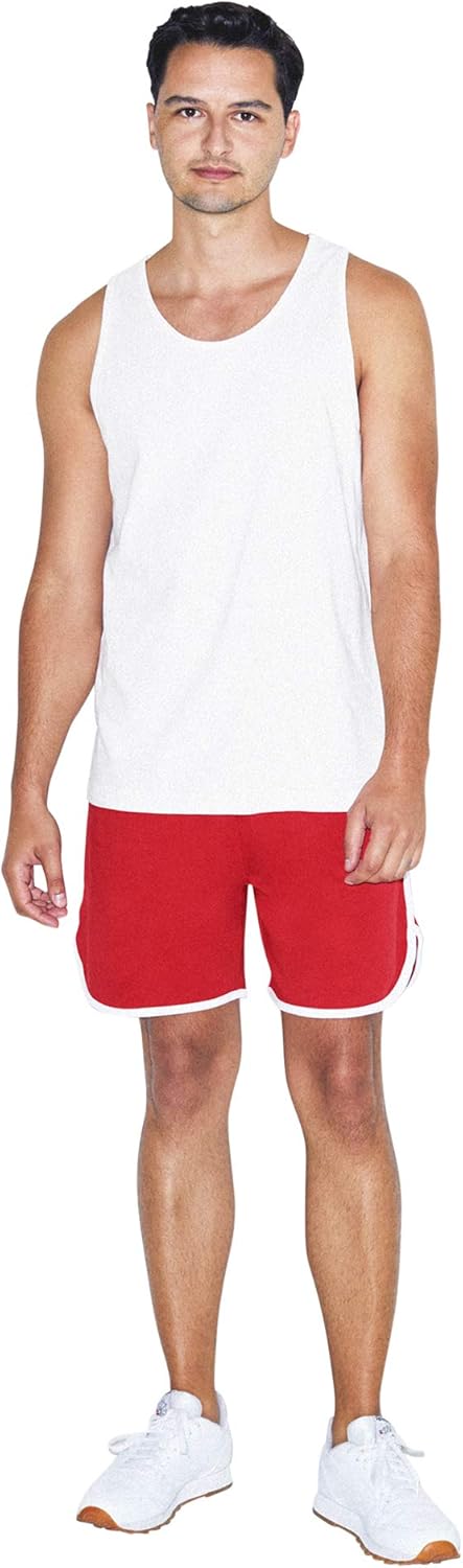 American Apparel Men's Interlock Basketball Shorts: Clothing