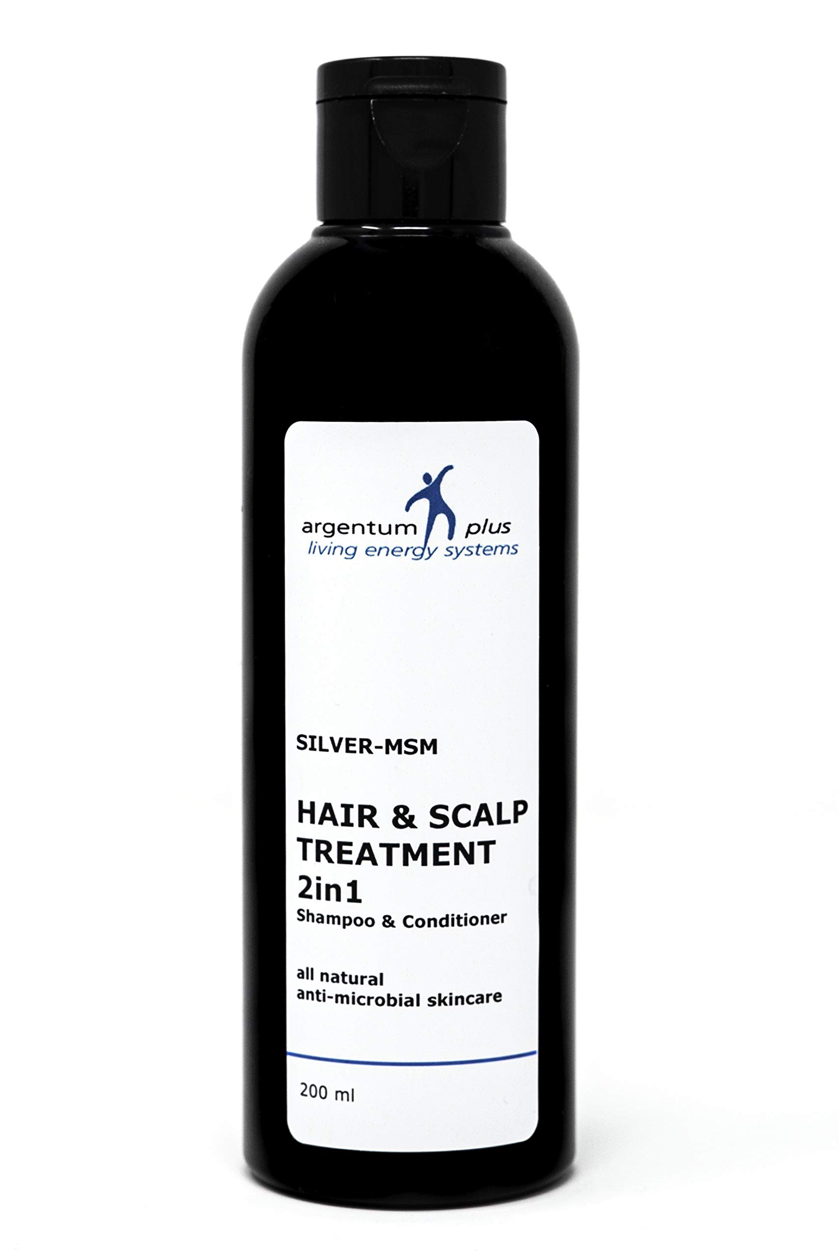 argentum plus - Silver-MSM Hair & Scalp Treatment 2 in 1-200 ml