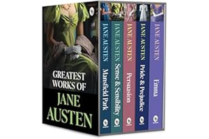 Greatest Works of Jane Austen (Set of 5 Books)