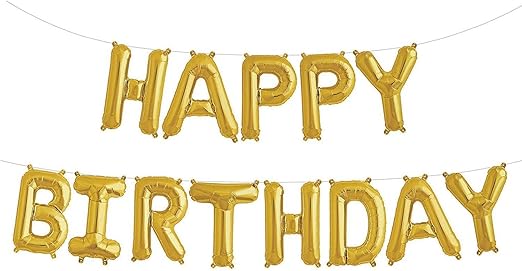 Amazon Com Fecedy Pancarta Colgante De Letras Inflables En Color