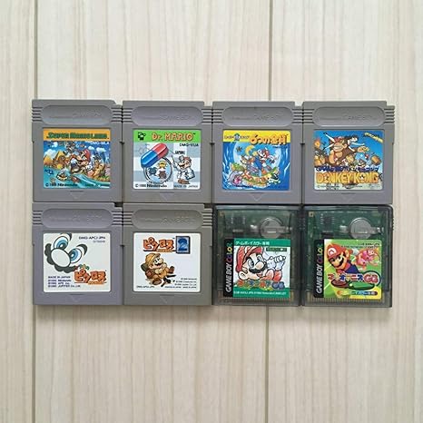 Amazon スーパーマリオランド ドクターマリオ 6つの金貨 ドンキーコング ピクロス ピクロス2 マリオゴルフgb マリオテニスgb セット Gbソフト おもちゃ おもちゃ
