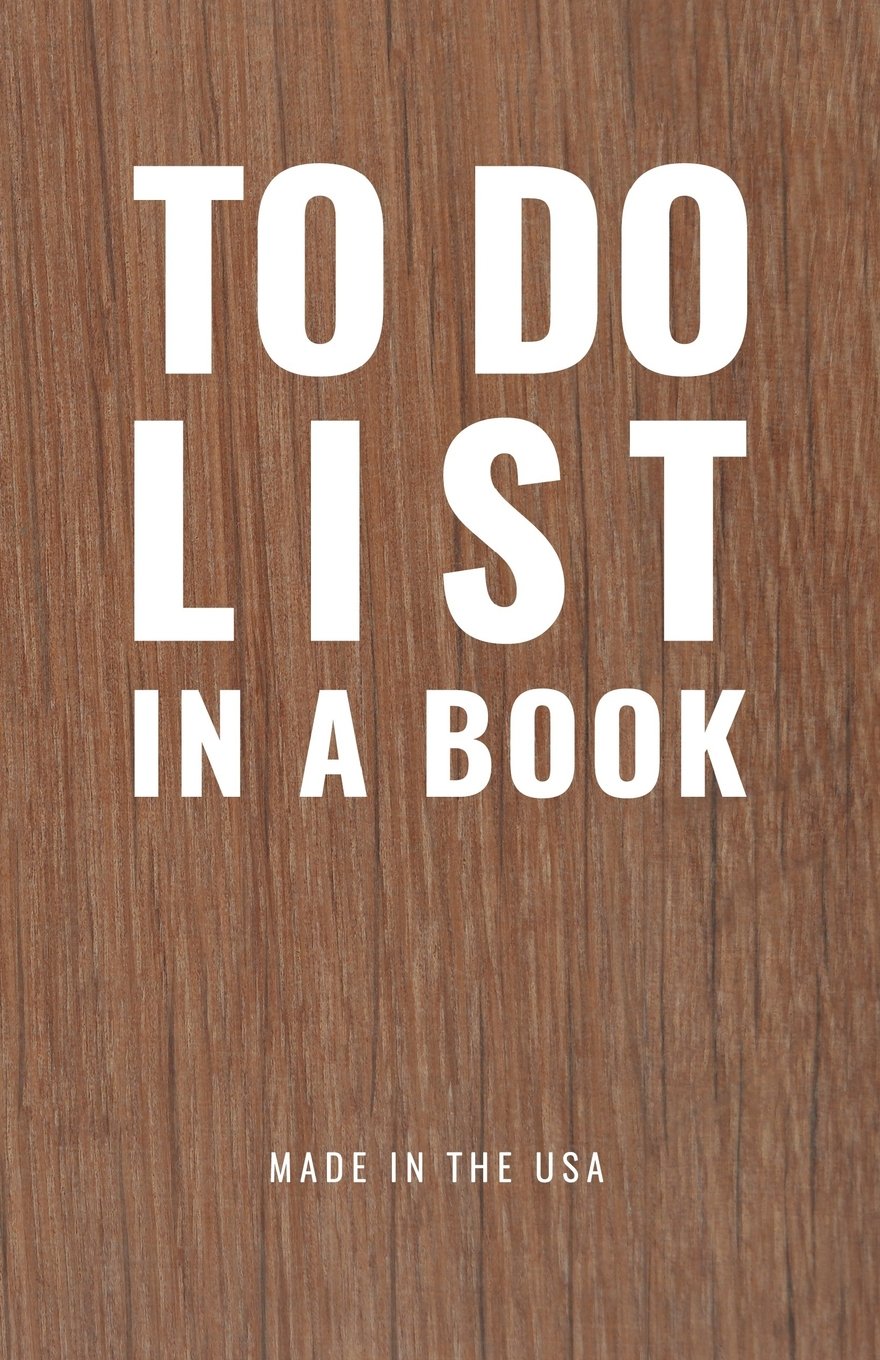 TO DO LIST IN A BOOK - Best To Do List to Increase