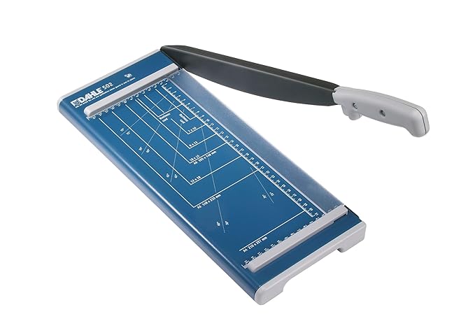 Dahle 502 Hebelschneider (Papierschneidemaschine mit einer Schnittlänge von 320 mm, bis zu DIN A4)