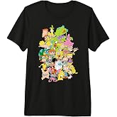 Nickelodeon Complete Nick 90s Throwback Character T-Shirt Premium Tri-Blend T-Shirt