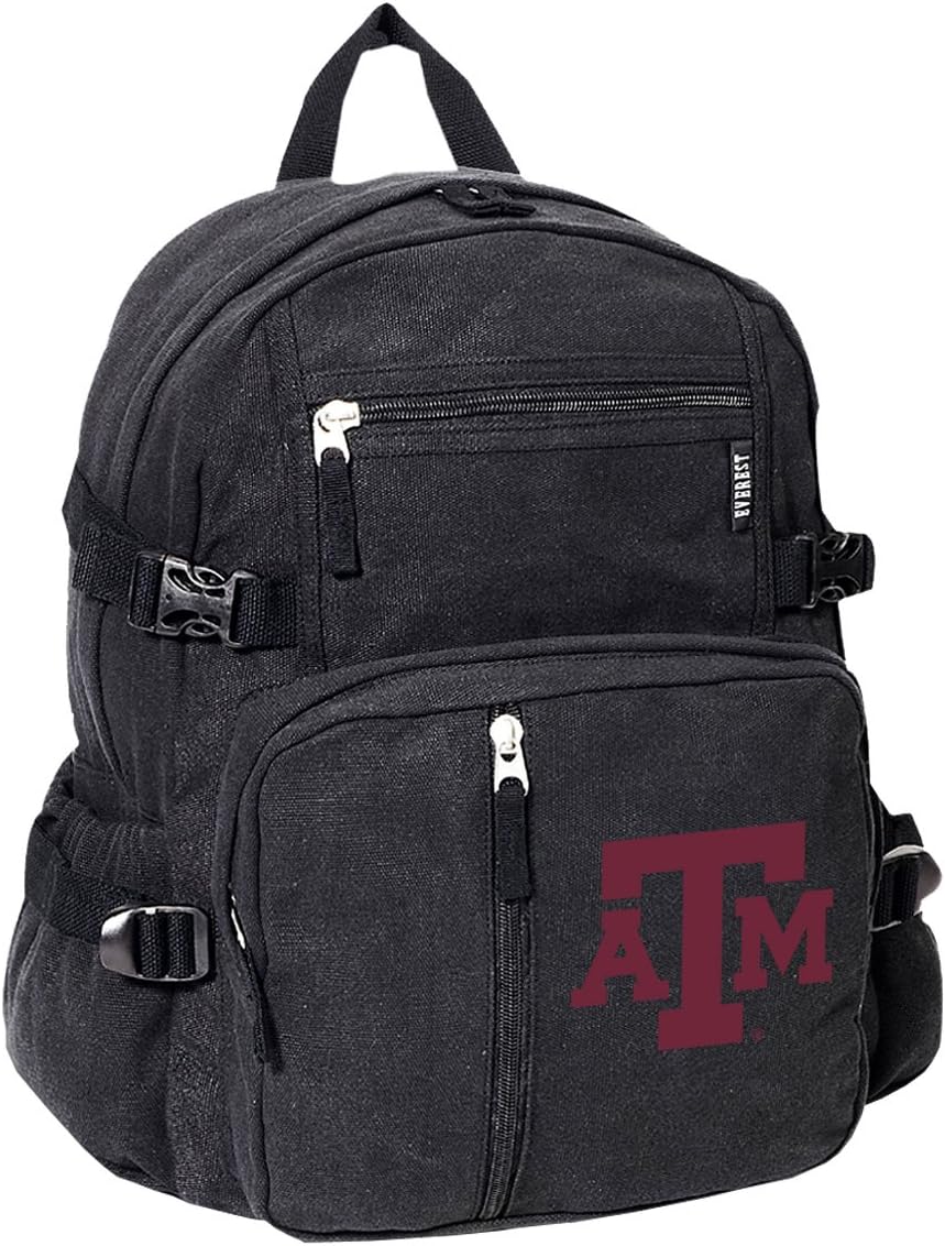 DELUXE Texas A&M Aggies Backpack CANVAS Texas A&M Backpacks