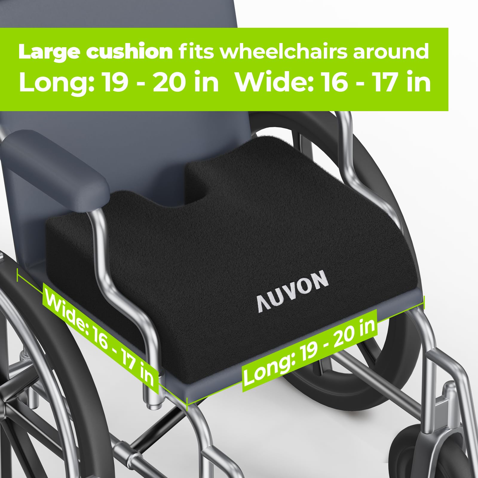 AUVON Wheelchair Seat Cushions (20