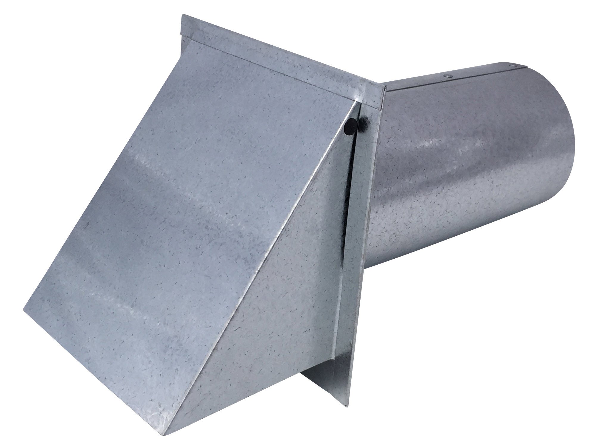 Dryer Wall Vent Galvanized Steel (Standard 4 Inch Diameter Exhaust
