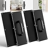 MEEMENG 2 Sets Stainless Steel Door Push